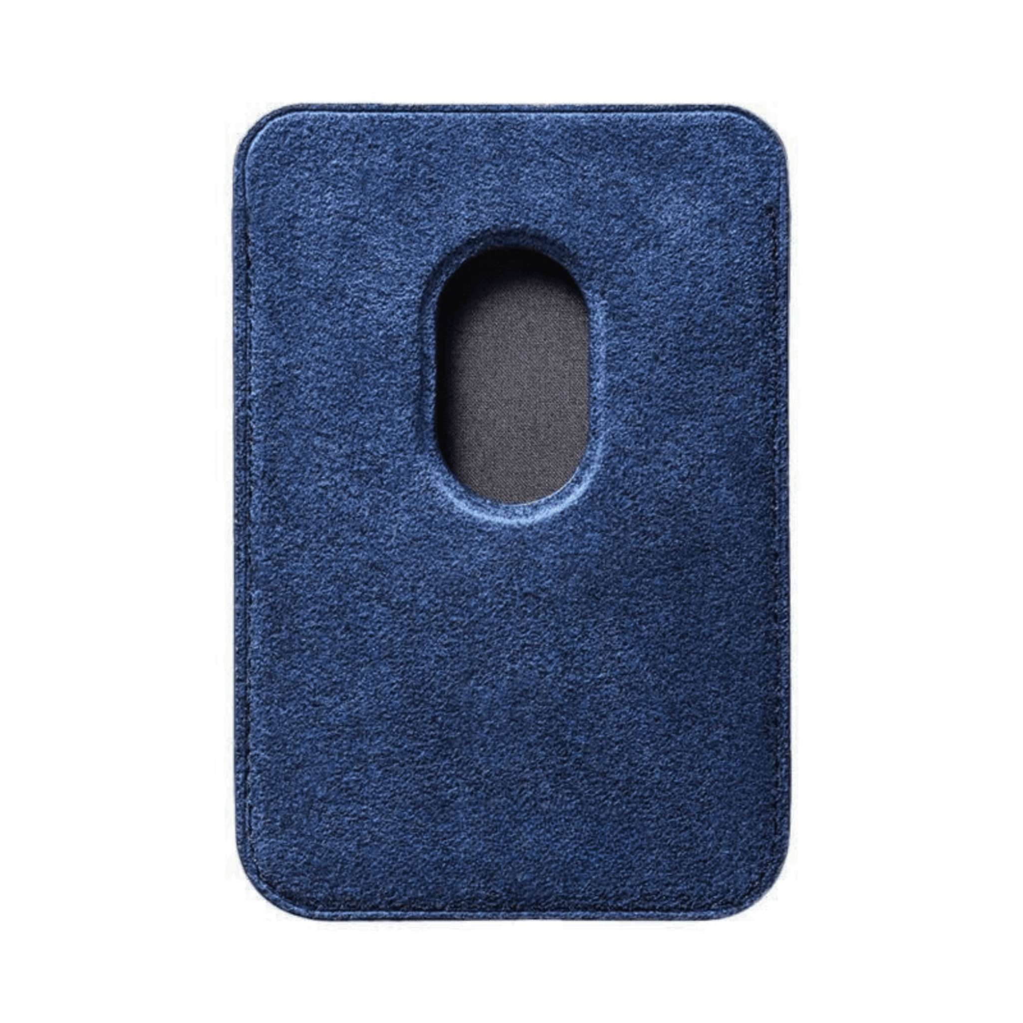 Alcantara iPhone Case + MagSafe Wallet - Midnight Blue Edition