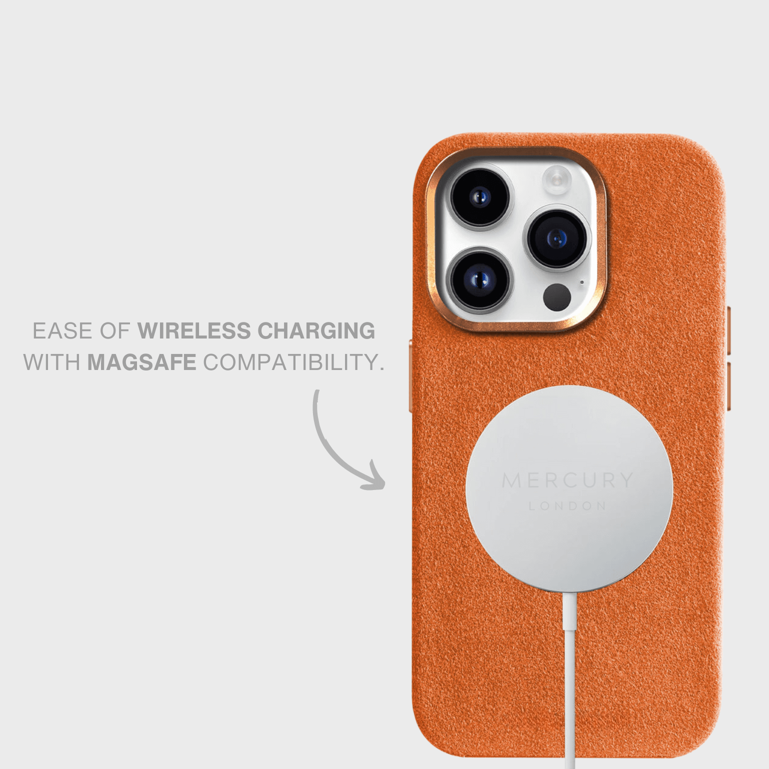 Alcantara Case - Orange Edition