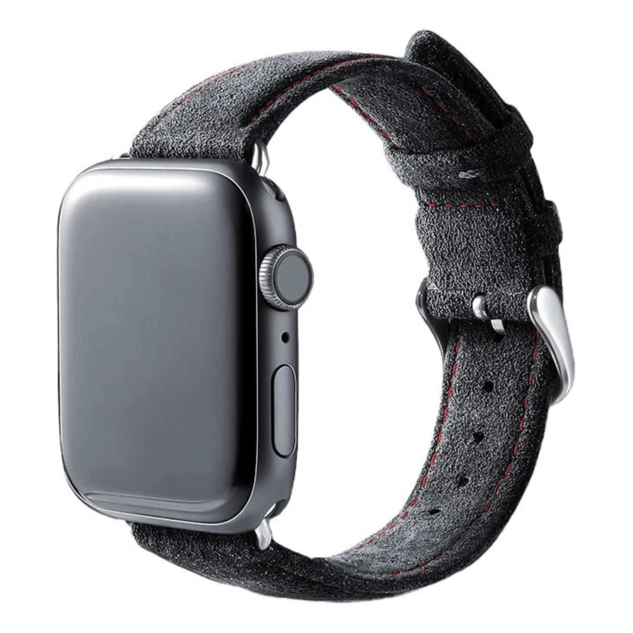 Alcantara Apple Watch Strap / Space Gray / 38/40/41mm / Buckle