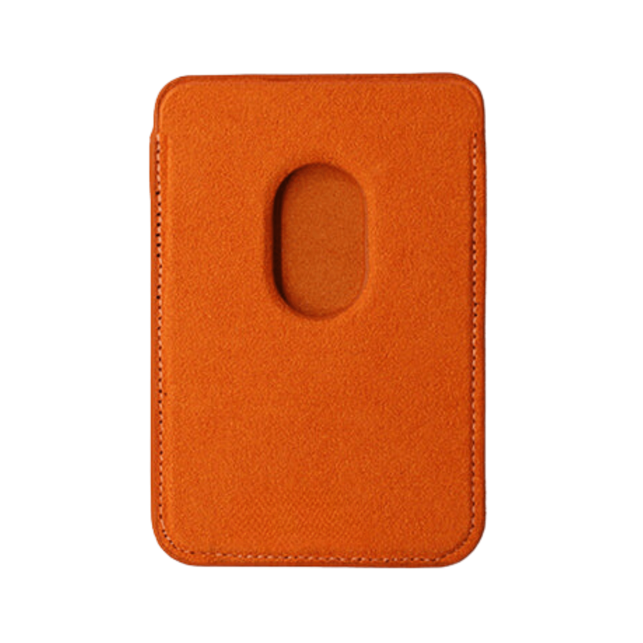 Alcantara MagSafe Wallet - Orange Edition
